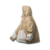 Unisex Winter Cotton Coat Vintage Embroidered down Jacket