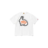 Men T-shirts HUMAN bunny print short sleeves