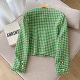 Women Woolen Coat Tweed Chanel Coat