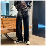 Men Jeans Vintage Jeans Vintage Baggy Straight Trousers