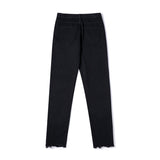 Men Jeans Ripped Black Slim Jeans