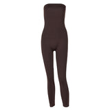 Women Jumpsuit Autumn Sexy Slim Fit Bodysuit