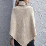 Women Knitted Sweater Coat Autumn and Winter Turtleneck Sweater Top