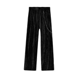 Women Sweatpants Casual Loose Straight Trousers Men