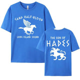 Custom Camp Half Blood 2-Sided T Shirt Percy Jackson Print