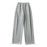 Women Sweatpants Spring Casual Straight-Leg Loose Tappered Sweatpants