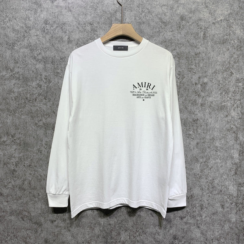 Amiri Long Sleeve Shirt Long Sleeve Long-Sleeved T-shirt Blouse