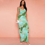 Women Dresses Summer Slim Fit Backless Sling Dress