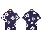 Denim Tears T Shirts Kapok Puff Print Short Sleeve T-shirt