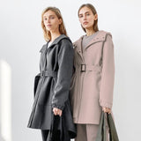 Women Trench Coat Winter Minimalist Casual Coat Coat