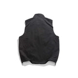 Unisex Hoodie Autumn Multi-Pocket Zipper Vest