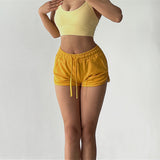 Women Yoga Sports Shorts Sexy Slim Yoga Sports Casual Shorts