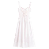 Women Dresses Summer Retro Long Dress (Xds0414)