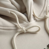 Unisex Winter Cotton Coat Retro Loose Velvet Hoodie