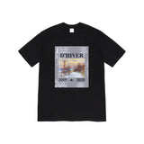 Men T-shirts 19FW D'HIVER TEE printed cotton short-sleeved T-shirt bottoming shirt