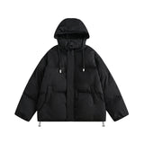 Unisex Winter Cotton Coat Vintage Loose and Warm Cotton Jacket