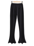 Women Sweatpants Autumn Suit Pants Slim Fit Flared Pants