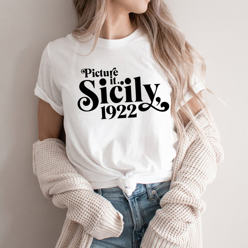 Picture It Sicily 1922 Shirt Golden Girls T-Shirt Retro