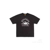Men T-shirts HUMAN Loose Casual Short Sleeve T-Shirt
