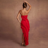 Women Dresses Sexy Dress Wrapped Skirt Dress Skirt (Zns0409)