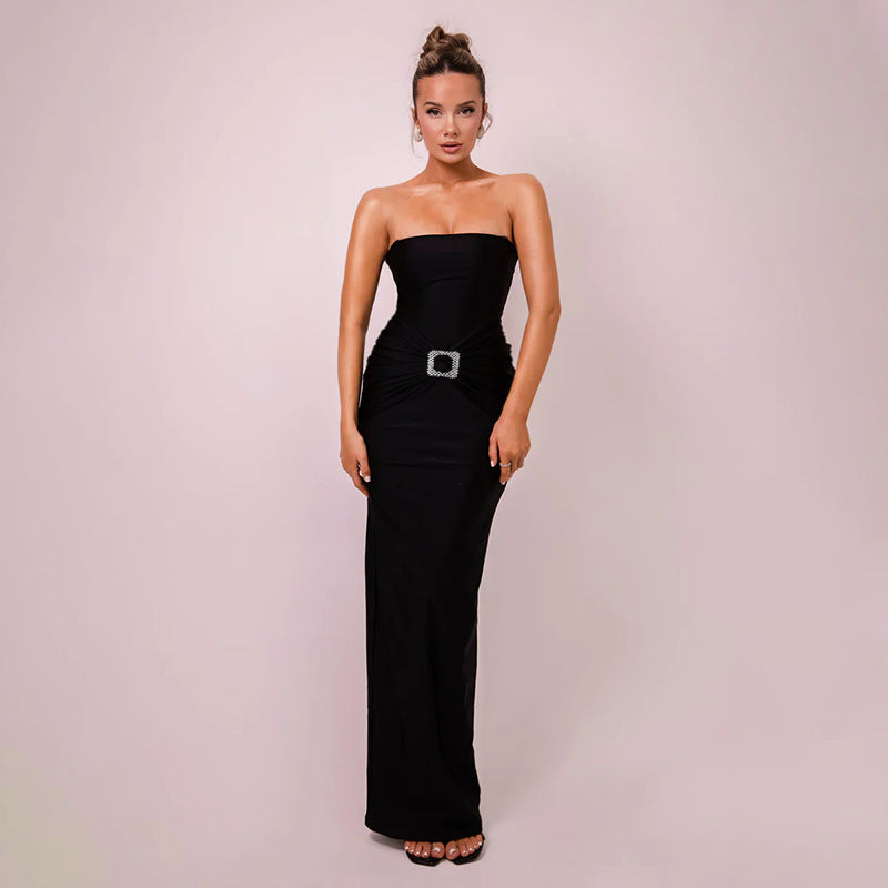 Women Dresses Summer Slim Fit Dress Sling Sheath Dress