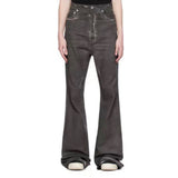 MIJKO Men Vintage Pants MIJKO Washed Slim Fit Old Micro-Flared Jeans