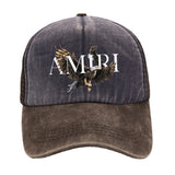 Amiri Hat Casual Hip Hop Cap Alphabet Print Baseball Cap