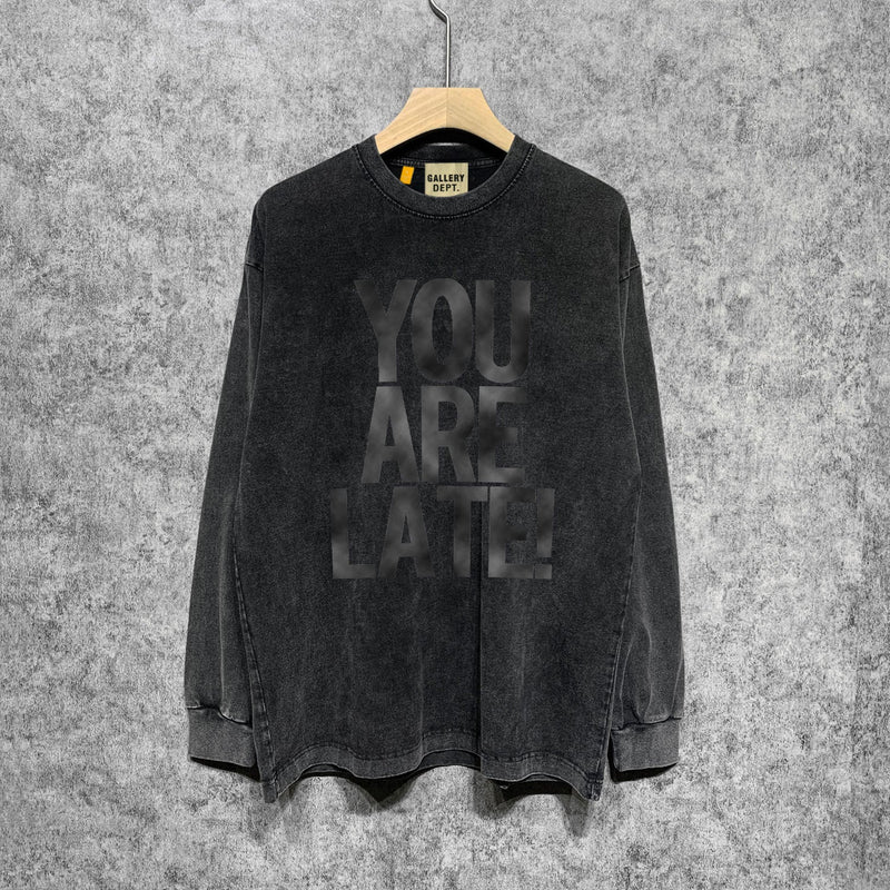 Gallery Dept Long Sleeve Shirt Vintage T Shirt Washed and Worn Vintage Long Sleeve T-shirt