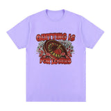 Quitting Is for Losers Funny Meme Graphic T-shirt Men Fashion