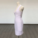 Women's Evening Dress Bandage One-Piece Dress Summer Backless Slim Fit Sexy Dress