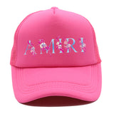 Amiri Hat Printed Baseball Cap Sunscreen Fashion Casual Cap