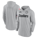 NFL T-Shirts NFL American Football Hooded Long Sleeve T-Shirt Men's Outdoor Leisure