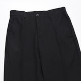 Men Sweatpants Split Slightly Flared Suit Pants Boys Straight Loose Mop Suit Pants