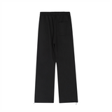 Men Sweatpants Straight Long Sports Pants Loose and Simple Casual Sports Wide-Leg Pants