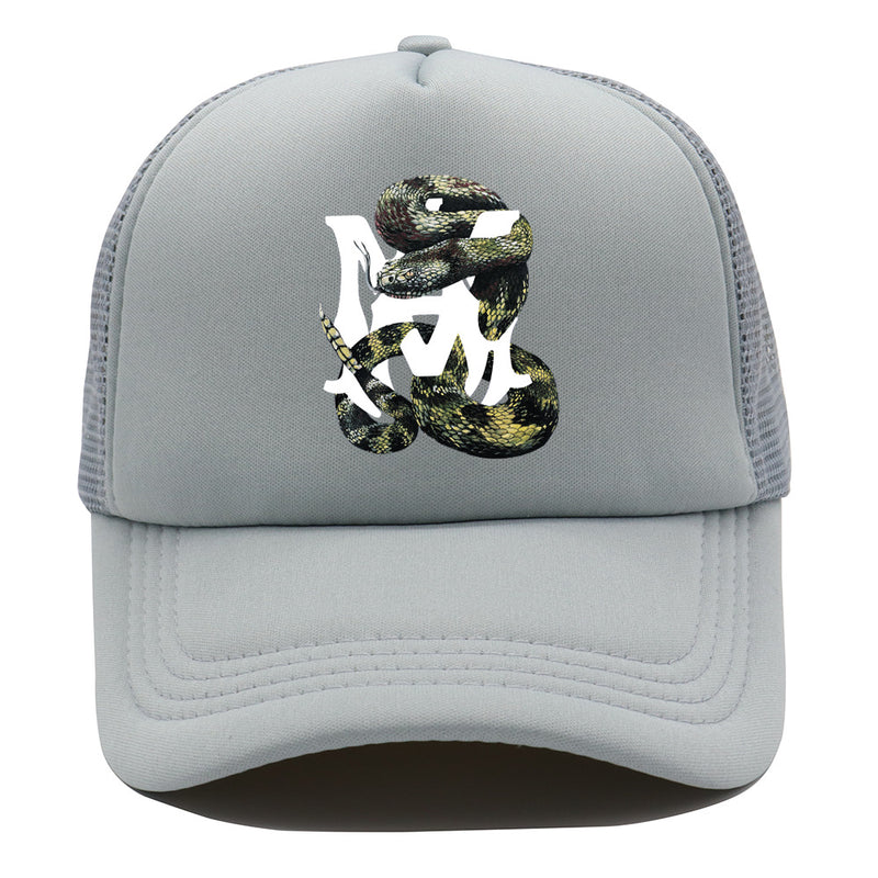 Amiri Hat Printed Letter Shade Baseball Cap Truck Casual Cap