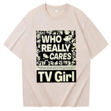 Who Really Cares Shirt Music Album Shirt Gift for TV Girl