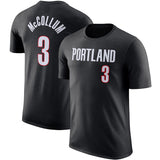 NBA T-Shirts NBA Basketball Suit T-Shirt Open Lillard Jersey Short Sleeve Sports