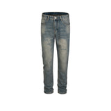 MIJKO Mens Vintage Pants Distressed Jeans