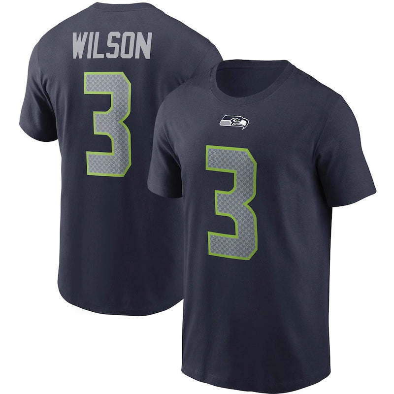 NFL T-Shirts Men's Loose Sports T-Shirts Short Sleeves NFL Football