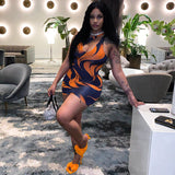 Women Dresses Summer Sexy Hollow-out Slim-Fit Sheath Dress