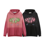 Men Hoodie Graffiti Printing Oversize Couple Hooded Sweater