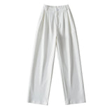 Women Sweatpants Suit Pants Loose Wide-Leg Straight Pants Casual Pants