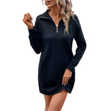 Women Knitted Sweater Fall/Winter Sweater Dress