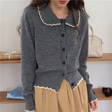 Women Knitwear Autumn and Winter Sweater Knitted Cardigan