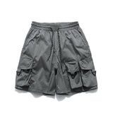 Men Shorts Summer Multi-Pocket Functional Workwear Shorts