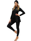Muslim Bathing Suits Muslim Swimwear Women's Swimsuit Women's Beach Swimsuit Burkini Chest Pad