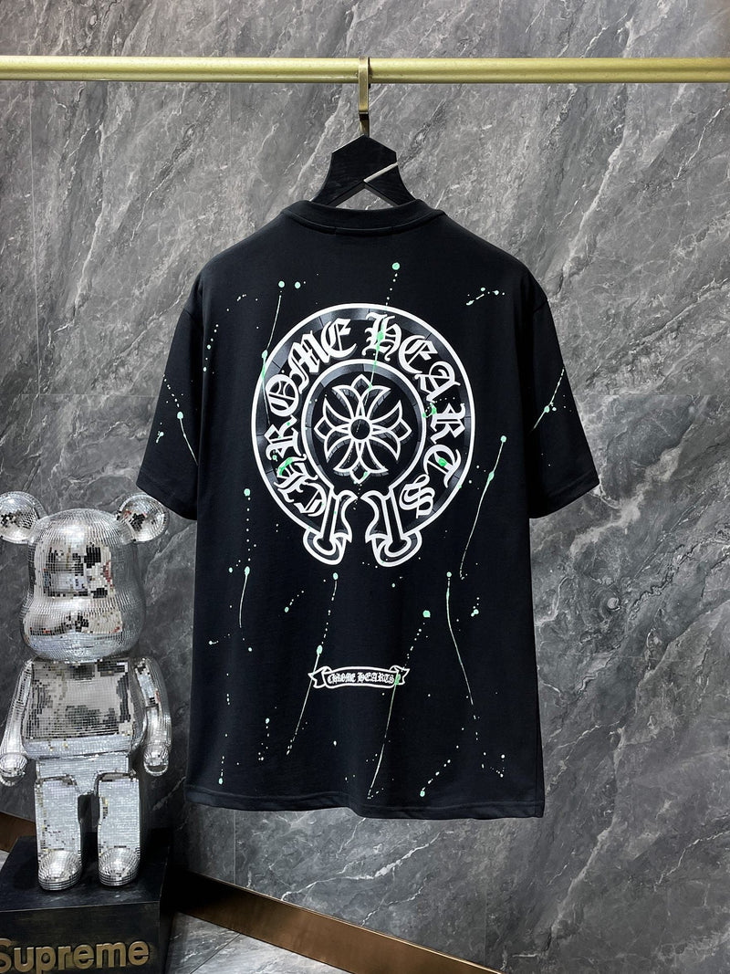Chh Chrome Hearts T-Shirts Summer Short Sleeve T-Shirts