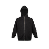 MIJKO Men's Vintage Pants MIJKO Men's Women's Autumn and Winter High Street Jacket Hooded Knitted