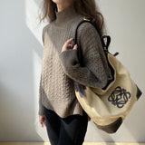Women Winter Knitted Sweater Autumn Winter Retro Turtleneck Pullover Top 8t3100