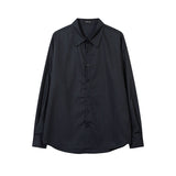 Unisex Vintage Shirt Loose Pendant Striped Long Sleeve Shirt